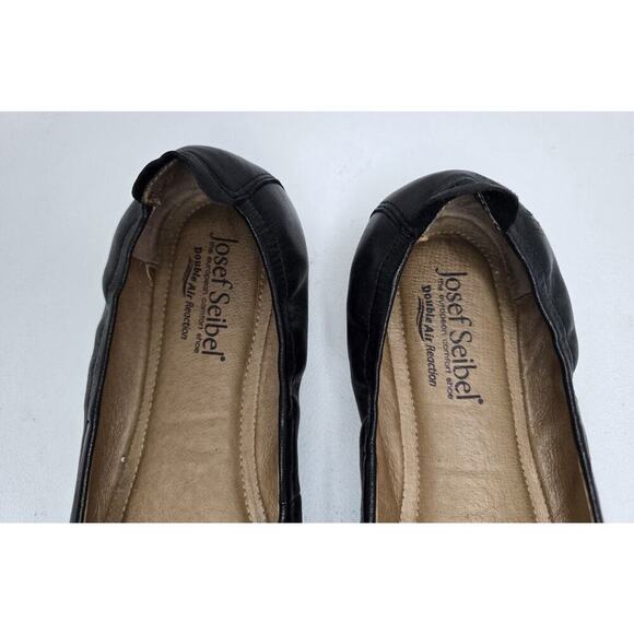 WOMENS JOSEF SEIBEL PIPPA LEATHER Ballet Flats SLIP ON COMFORT SHOES EU 38 - Picture 3 of 10